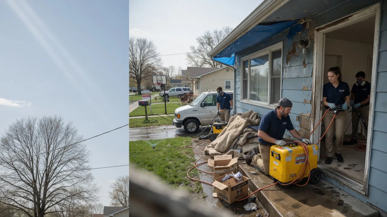 Basement Flood Cleanup in Cleveland, OK near me